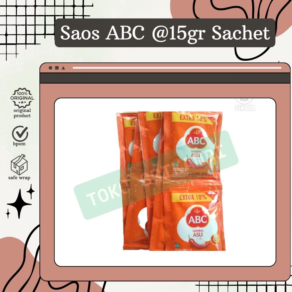 

Saos ABC Sachet Satuan/Eceran