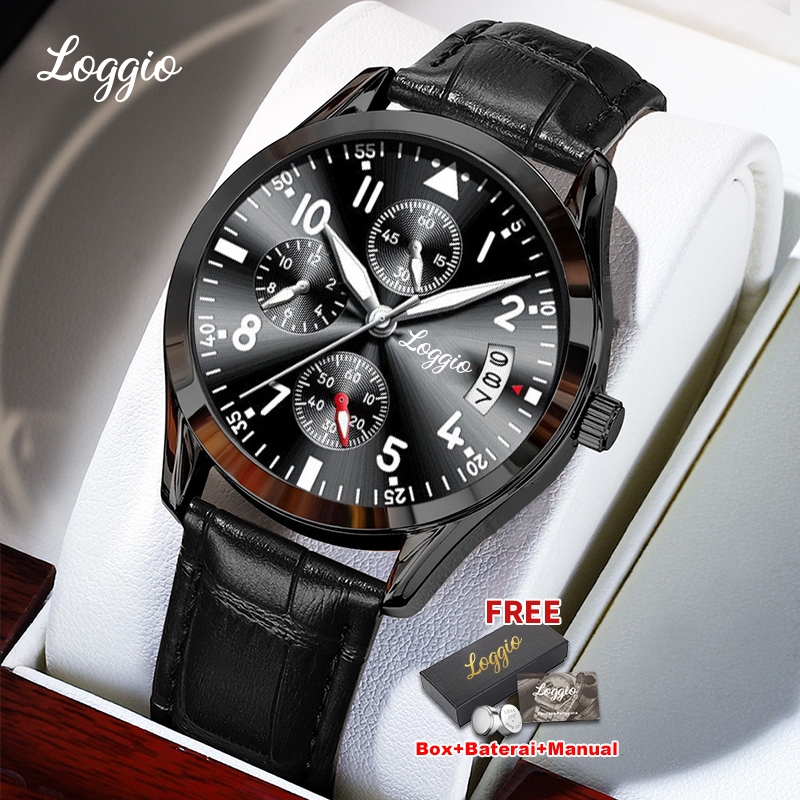 Jam Tangan Cowok Premium Favorit Terbaru Jam Cowok Kekinian Keren Desain Simple Feminin Daily Outfit