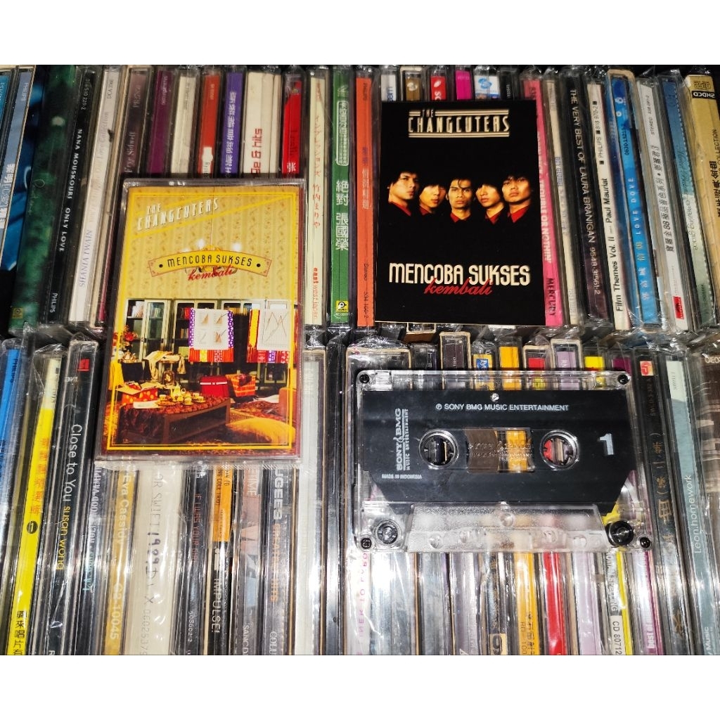 Kaset Pita The Changcuters - Mencoba Sukses Kembali ( Lengkap Dengan Bonus Sticker )
