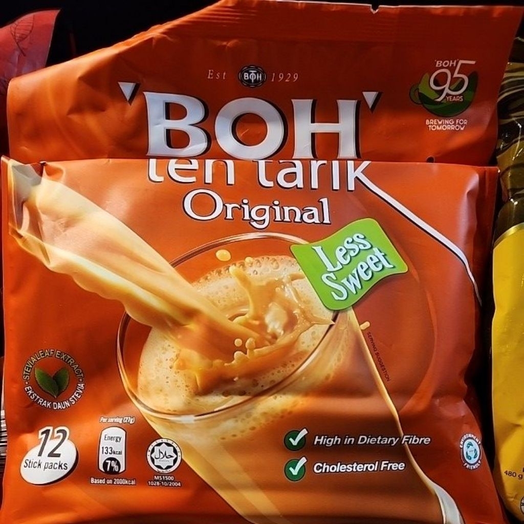 

Boh Teh Tarik Original Less Sweet