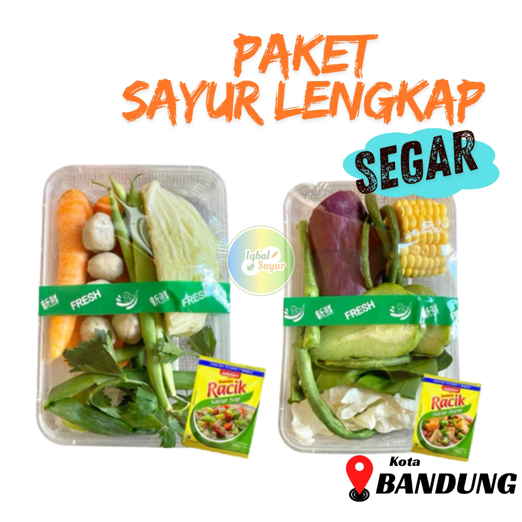

SAYUR PACK BANDUNG| sayur sop | sayur asem | sayur lodeh | sayur instant | sayur bungkus paket sayur