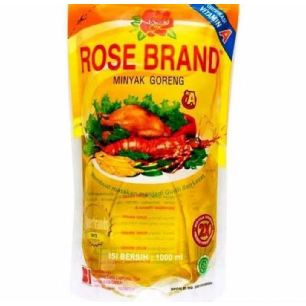 

minyak goreng rosebrand rose brand 1 liter
