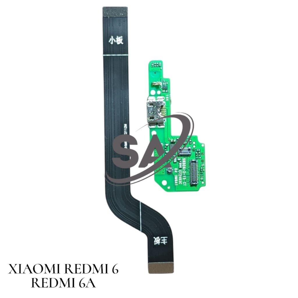 FLEXIBEL CHARGER XIAOMI REDMI 6 / REDMI 6A PAPAN CAS FULLSET IC + FLEXIBEL BOARD XIAOMI REDMI 6 / RE