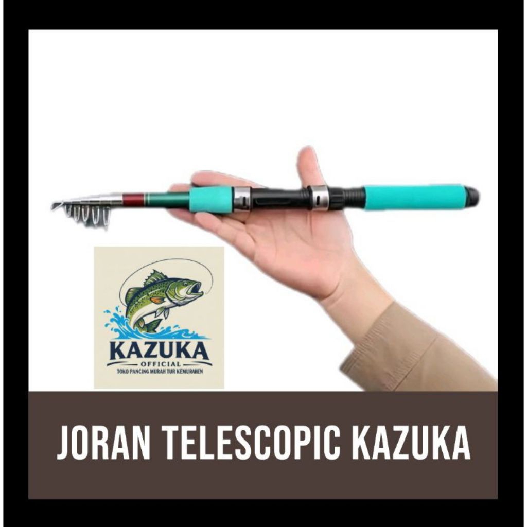 Joran teleskopik Kazuka