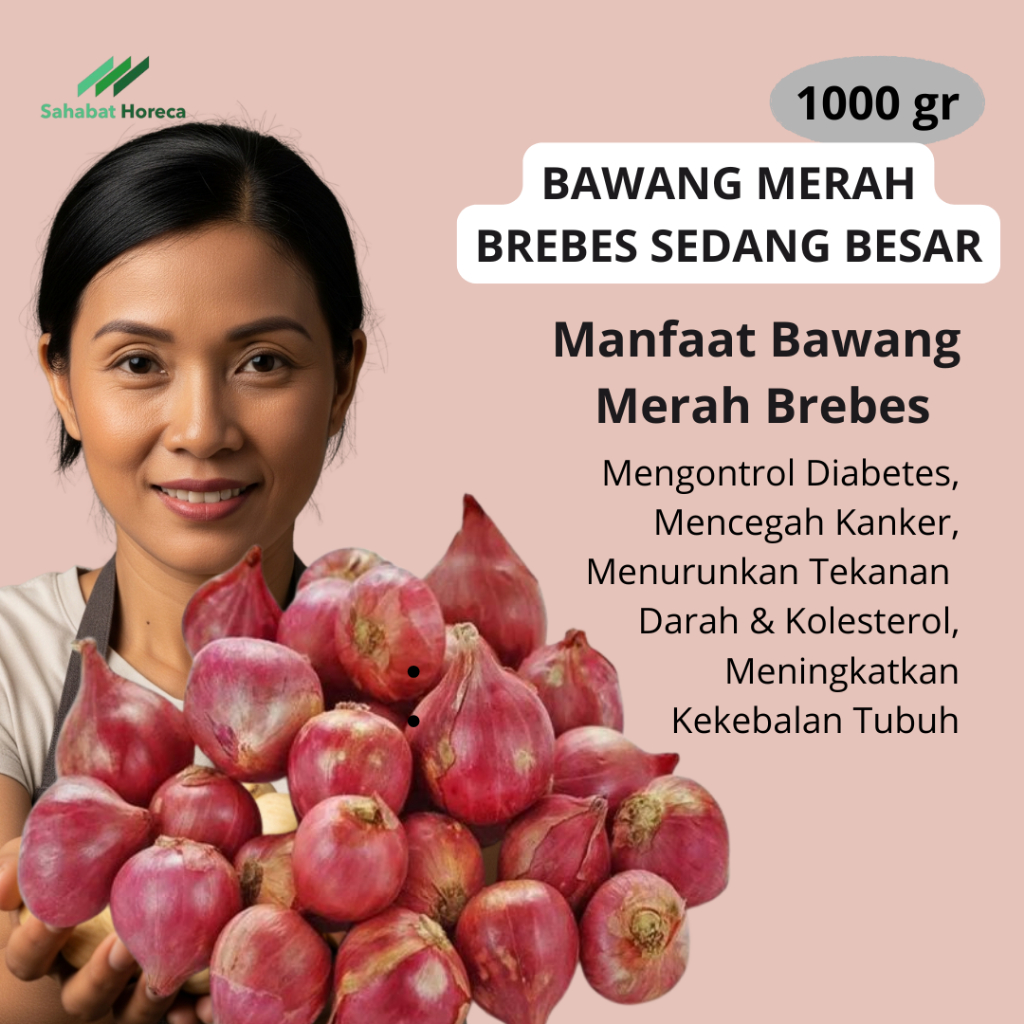 

Bawang Merah Sedang Besar 1kg - 06