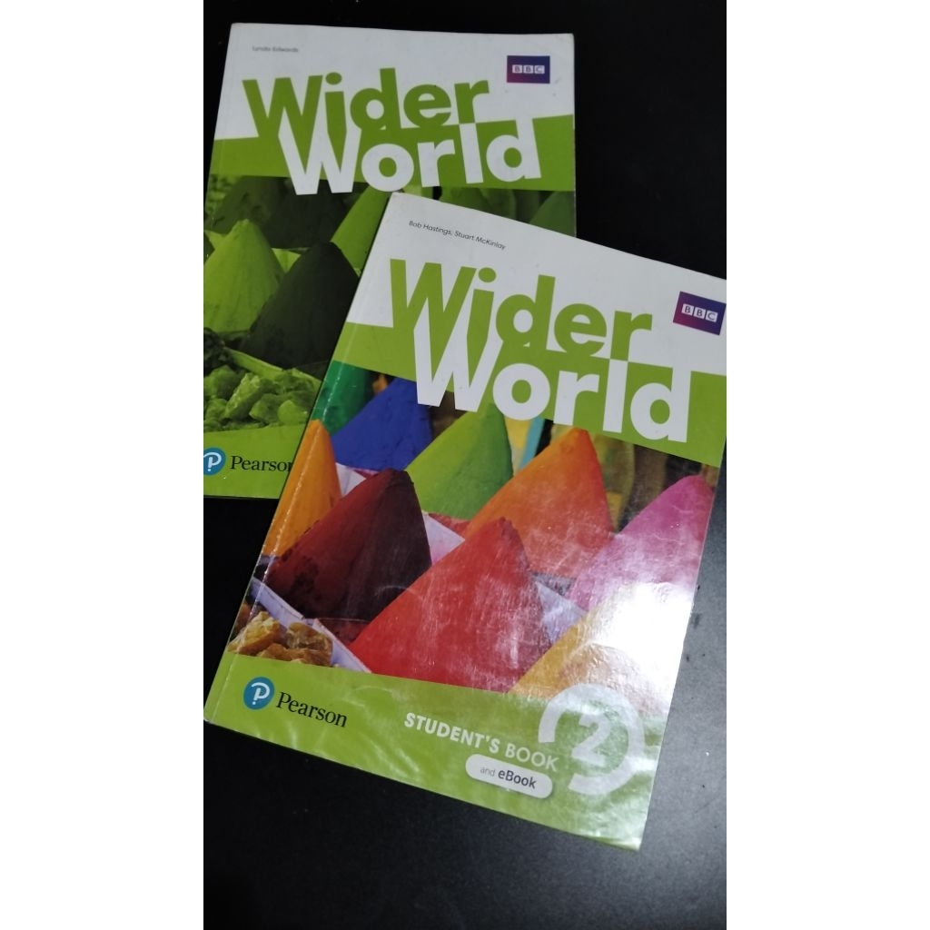 English book Wider World kelas 7