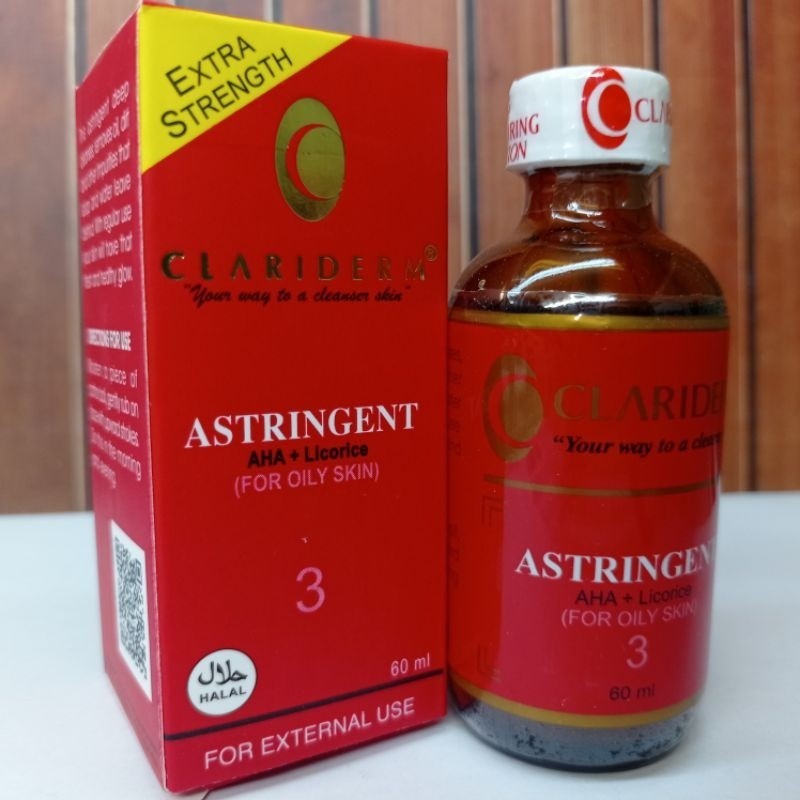 CLARIDERM Astringent Ori / AHA +Licorice