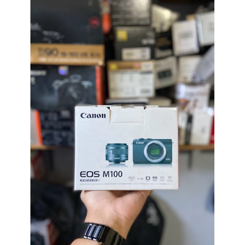 BOX KAMERA MIRRORLESS CANON M100