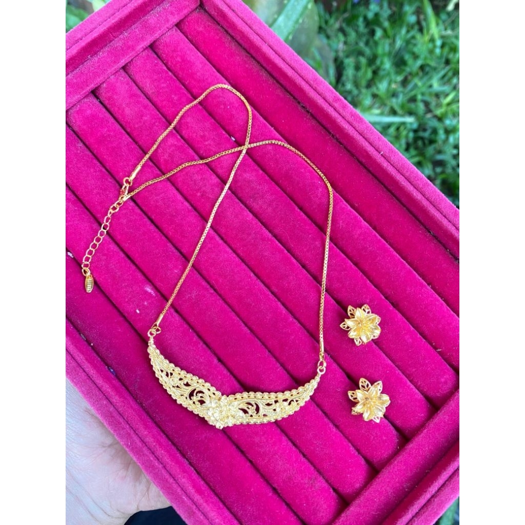 Set kalung jodha terbaru/Set kalung A jodha