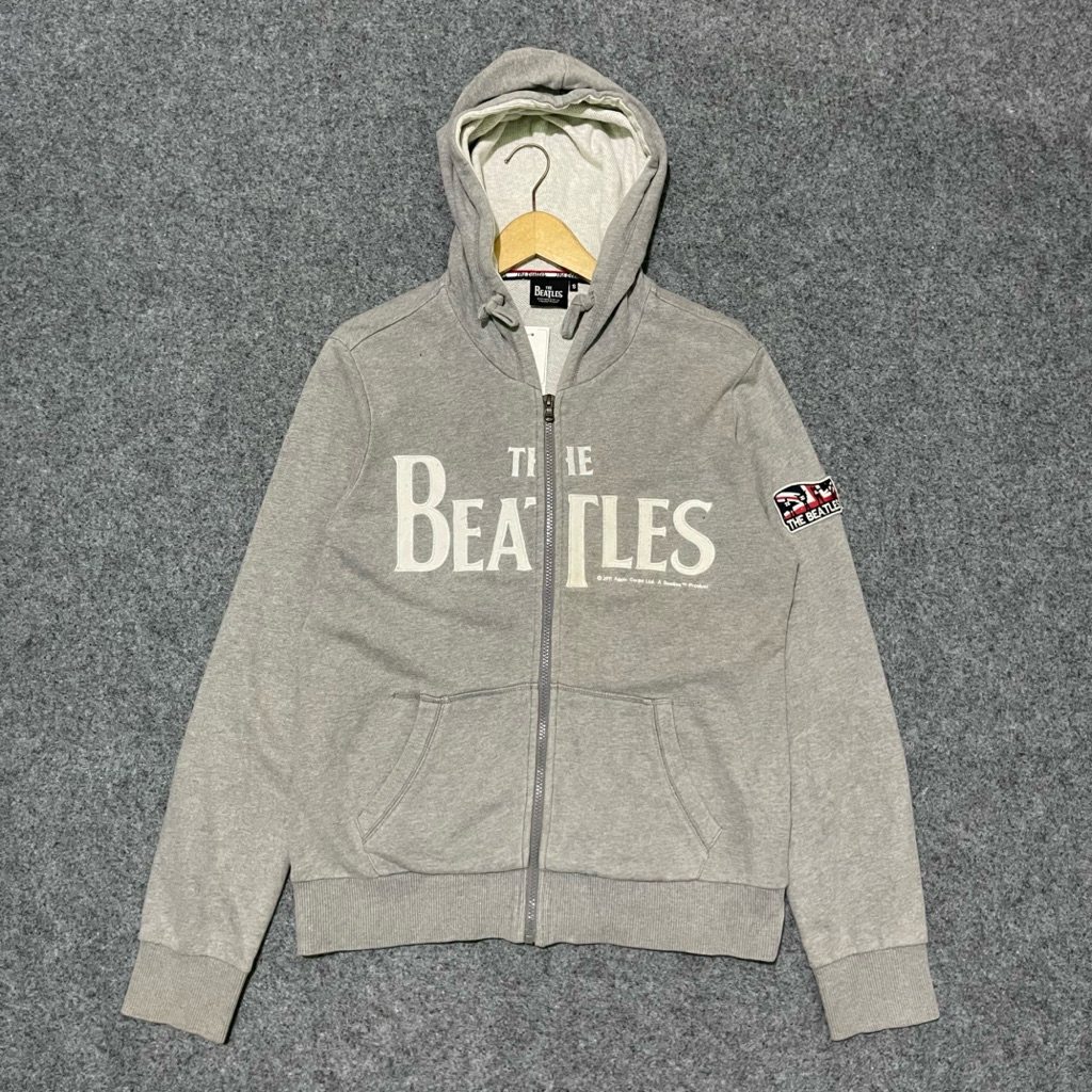 Hoodie The Beatles big logo ziper second