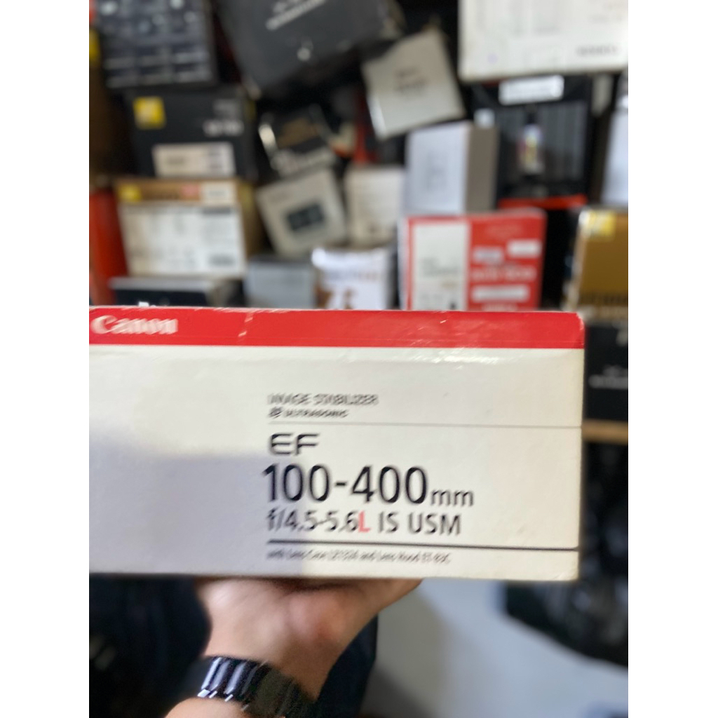 BOX LENSA CANON 100-400mm