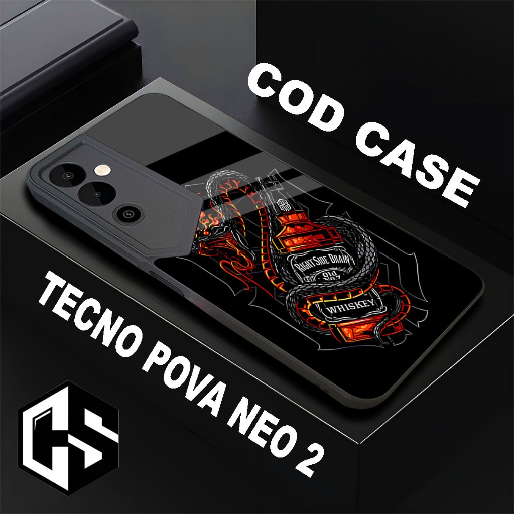 (COD 118)Softcase Glossy untuk Hp TECNO POVA NEO 2/case pova neo 2/casing pova neo 2/case Handphone