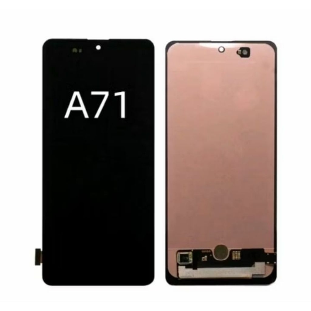 Lcd Touchscreen Samsung A71 A715 A715F Bisa Fingerprint Amoled