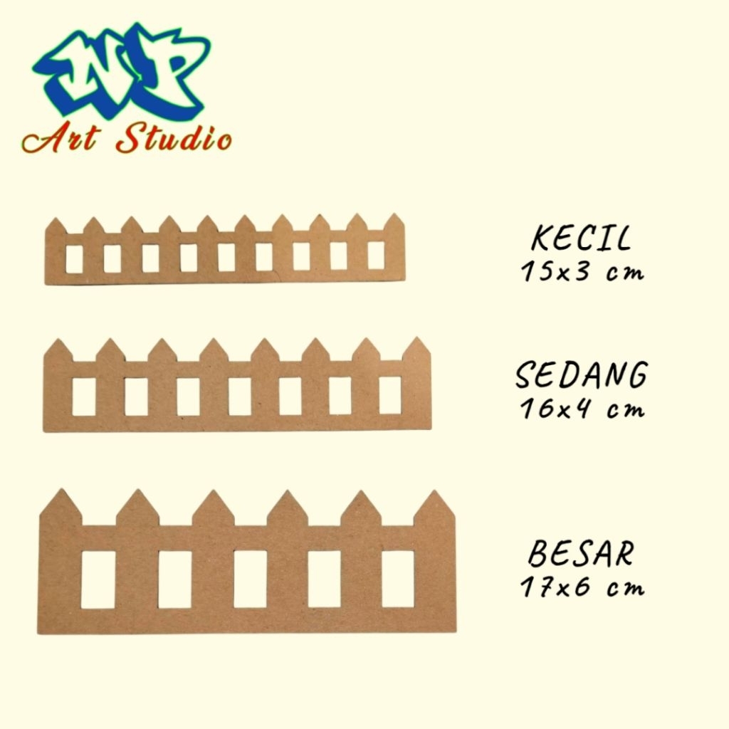 Miniatur Pagar dari Kardus – DIY Prakarya Kreatif untuk Dekorasi & Mainan Edukatif