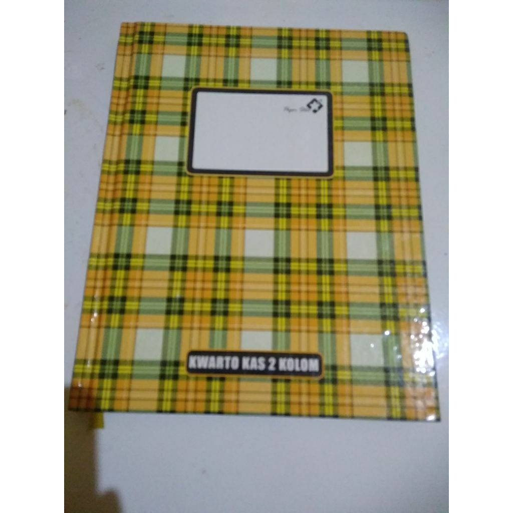 

buku kas ukuran kwarto