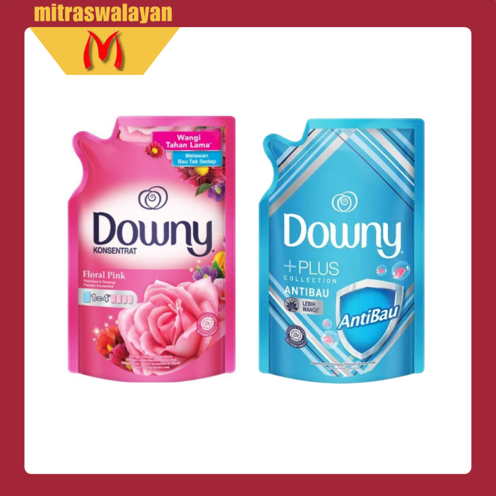 DOWNY Pewangi dan Pelembut Pakaian Kemasan Refill