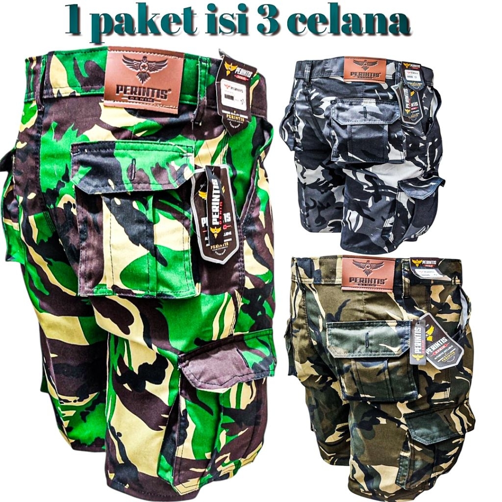 DISKON,,CELANA PENDEK CARGO LORENG PRIA DEWASA