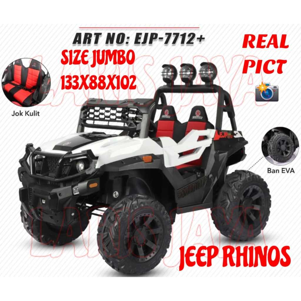 mobil aki jeep PMB NUWA NW-17 terbaru mobilan aki jeep off road 4wd mobilan aki jeep model rhinos