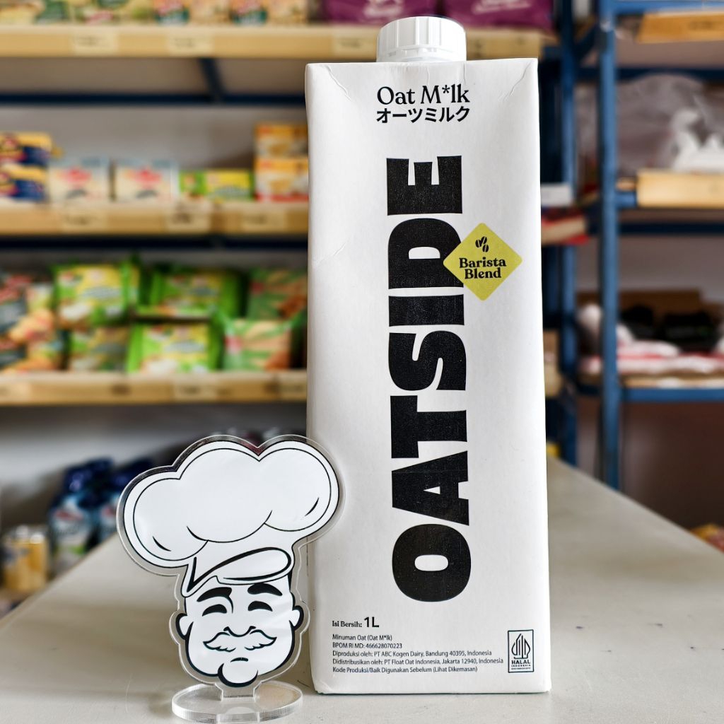 

Oatside 1Liter / Oatside Plain 1Liter / Susu Oat 1Lt / OatMilk 1Liter / Minuman Oat 1Lt