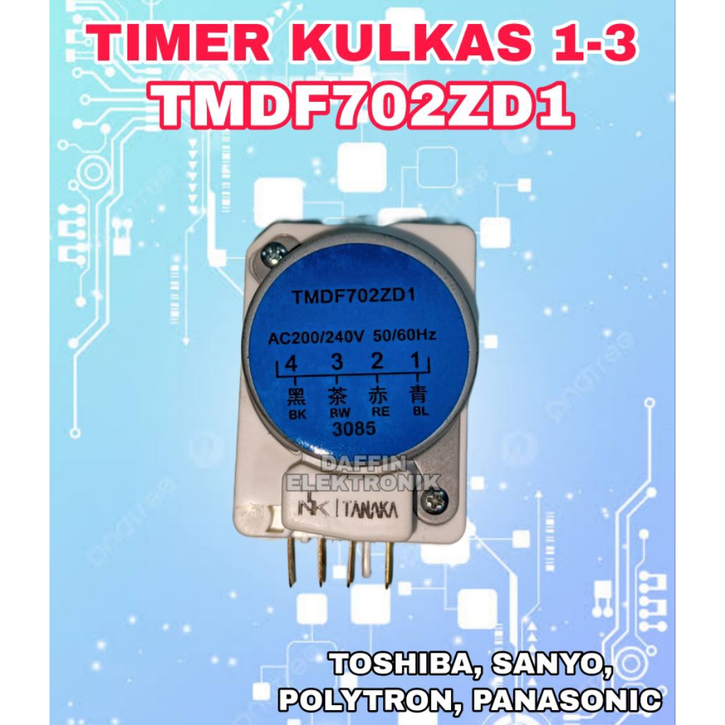 TIMER KULKAS | DEFROS KULKAS | TIMER KULKAS 1-3 | TIMER KULKAS 702