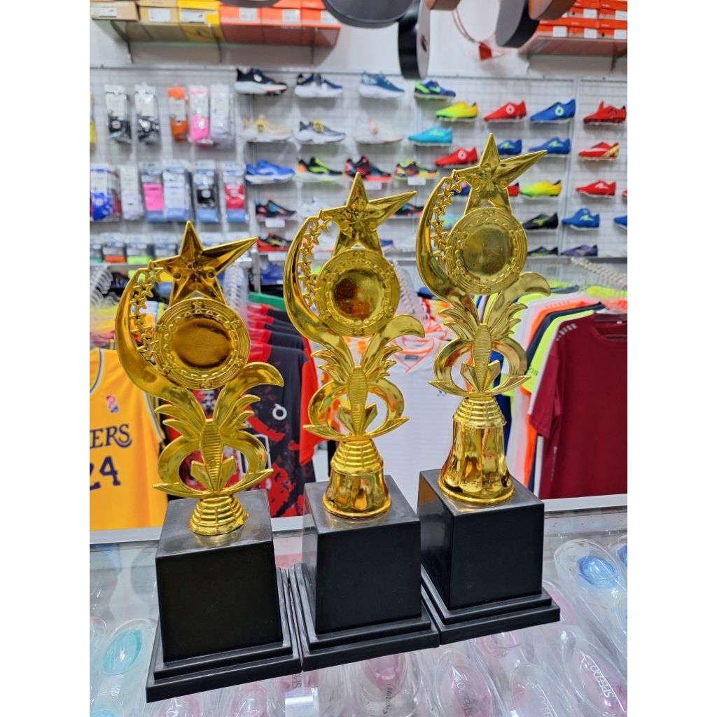 GROSIR PIALA SET 123 / PIALA FIGUR SET JUARA 123 / TROPHY SET JUARA 1 2 3
