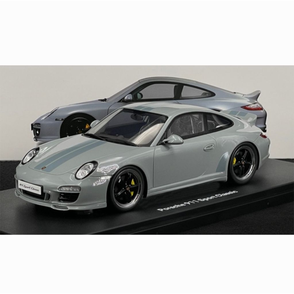 Dealerbox - Porsche Museum by GT Spirit, Porsche 911 (997) Sport Classic 2009 sport grey