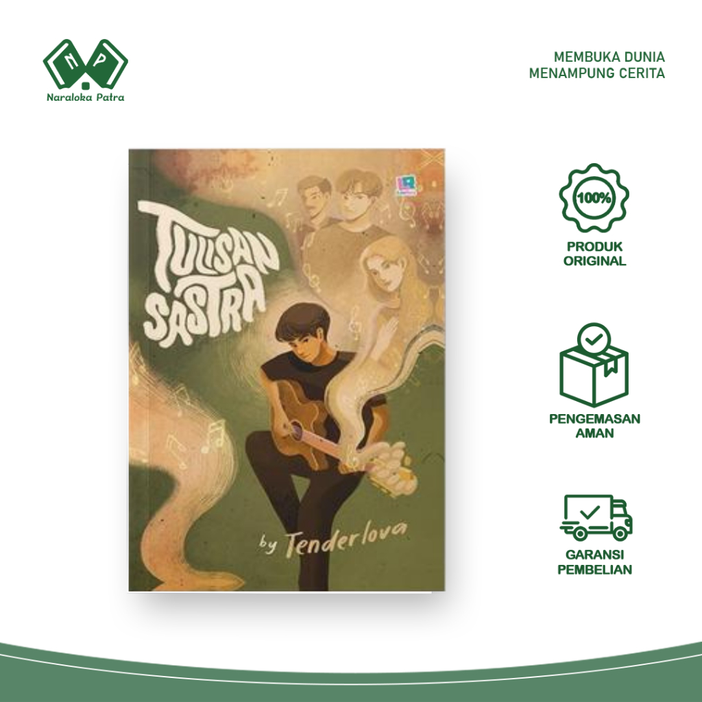 Buku Novel Tulisan Sastra - Tenderlova - Lovrinz - Gratis Biaya Packing