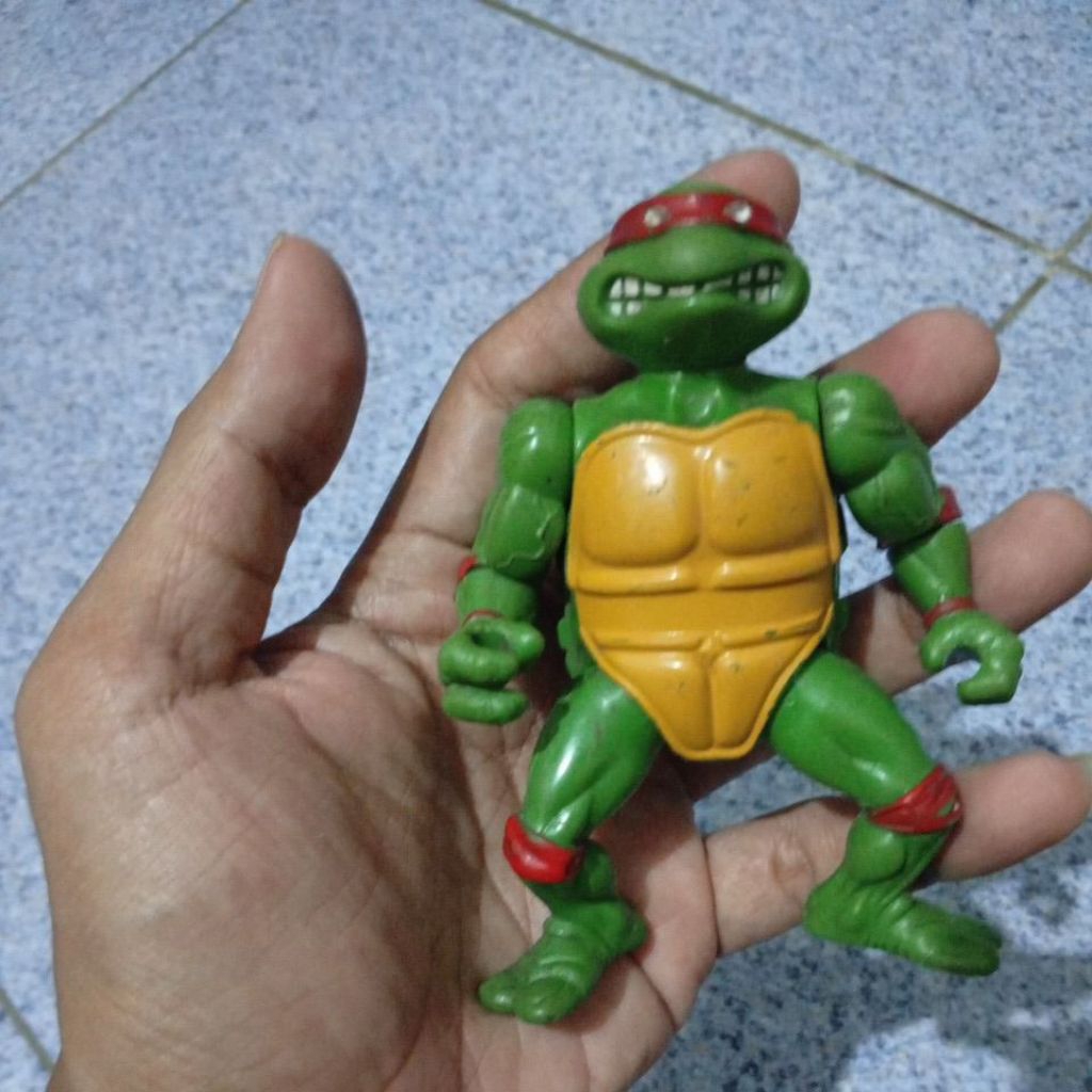 Figure Raph Raphael TMNT 1988 Playmates Teenage Mutant Ninja Turtles