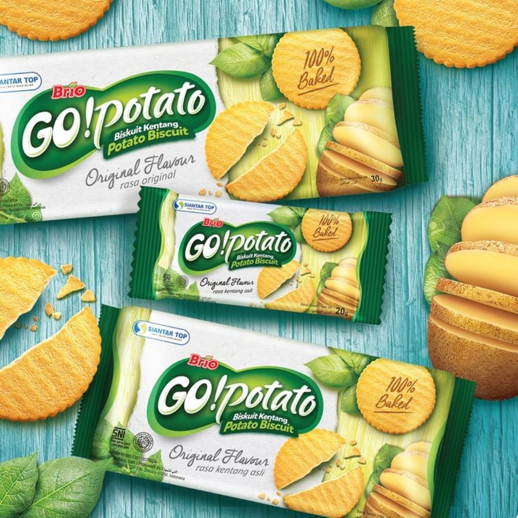 

(READY) Go Potato biscuit 1renceng