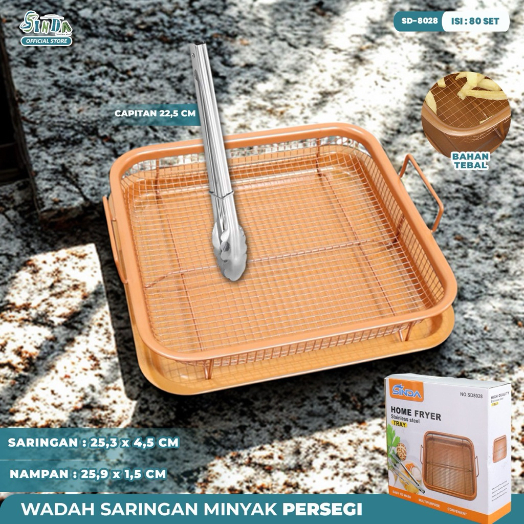 Saringan minyak kotak