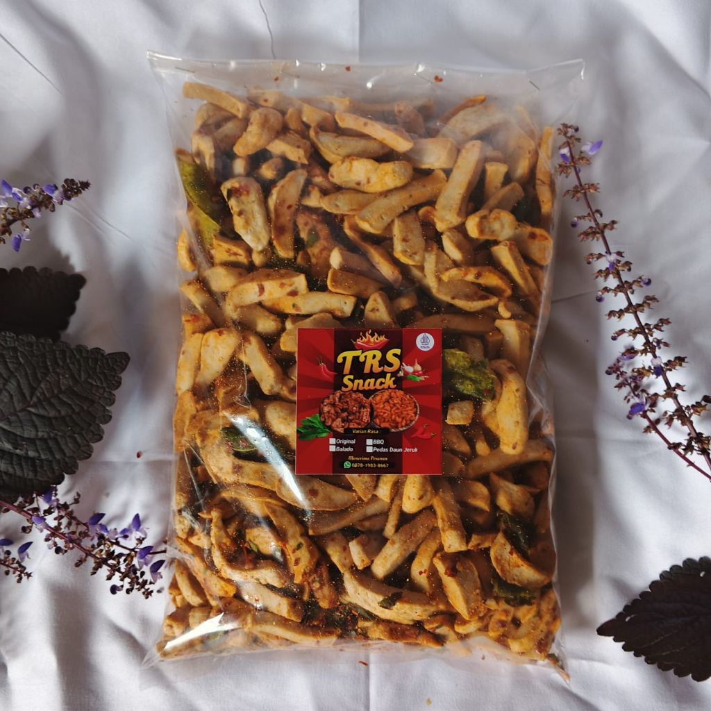 

Basreng pedas Daun Jeruk Basreng Enak Gurih Renyah Viral Basreng 1kg Murah Original