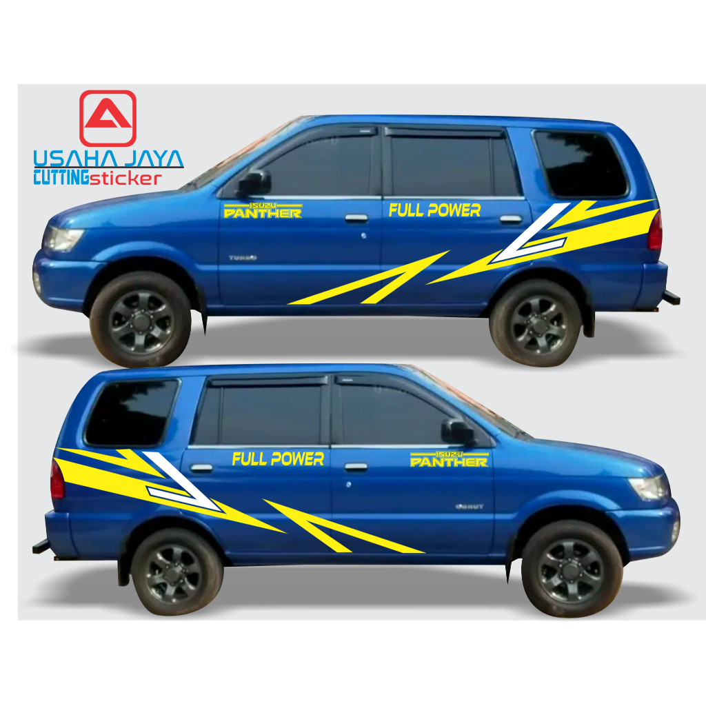 Stiker variasi isuzu panther new stiker mobil isuzu panther