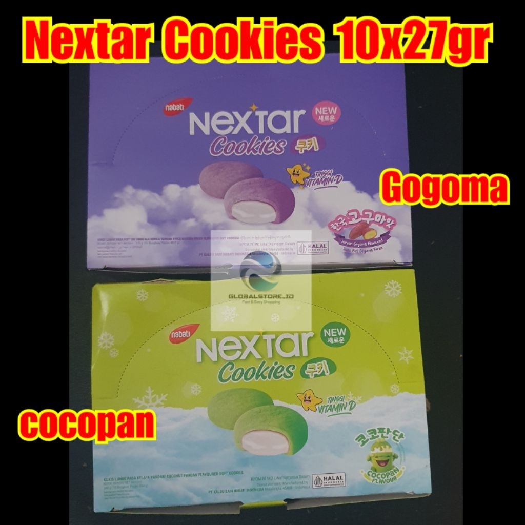 

Nextar cookies cocopan / gogoma 10x27gr