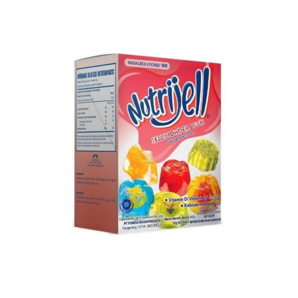 

Nutrijell 15 gram 1 box isi 12 sachet