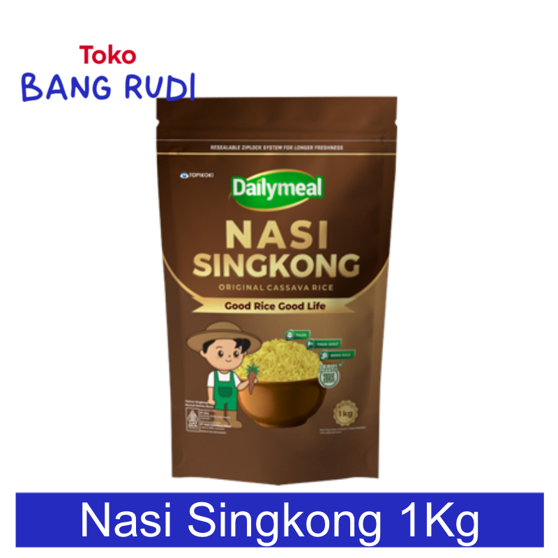 

TBR DailyMeal Nasi Singkong / Cassava Rice Halal Original 1Kg