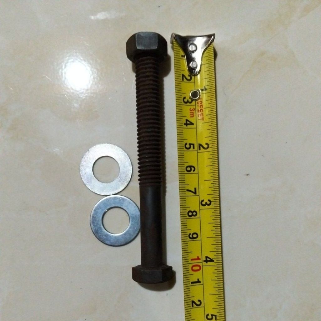 BAUT HITAM, BAUT BAJA, BAUT BLANDAR 17X10CM