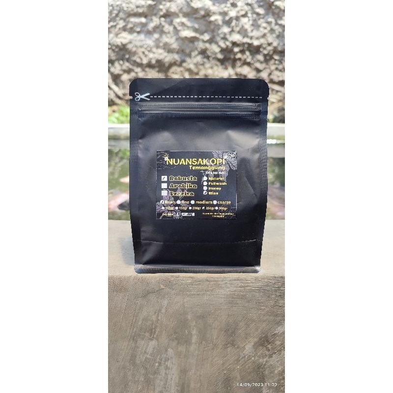 

KOPI ARABIKA NATURAL PETIK MERAH 250GR ARABIKA SUMBING