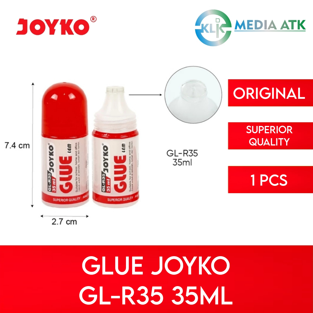 

Liquid Lem Kertas Cair Joyko GL-R35 35ml - 1 Pcs