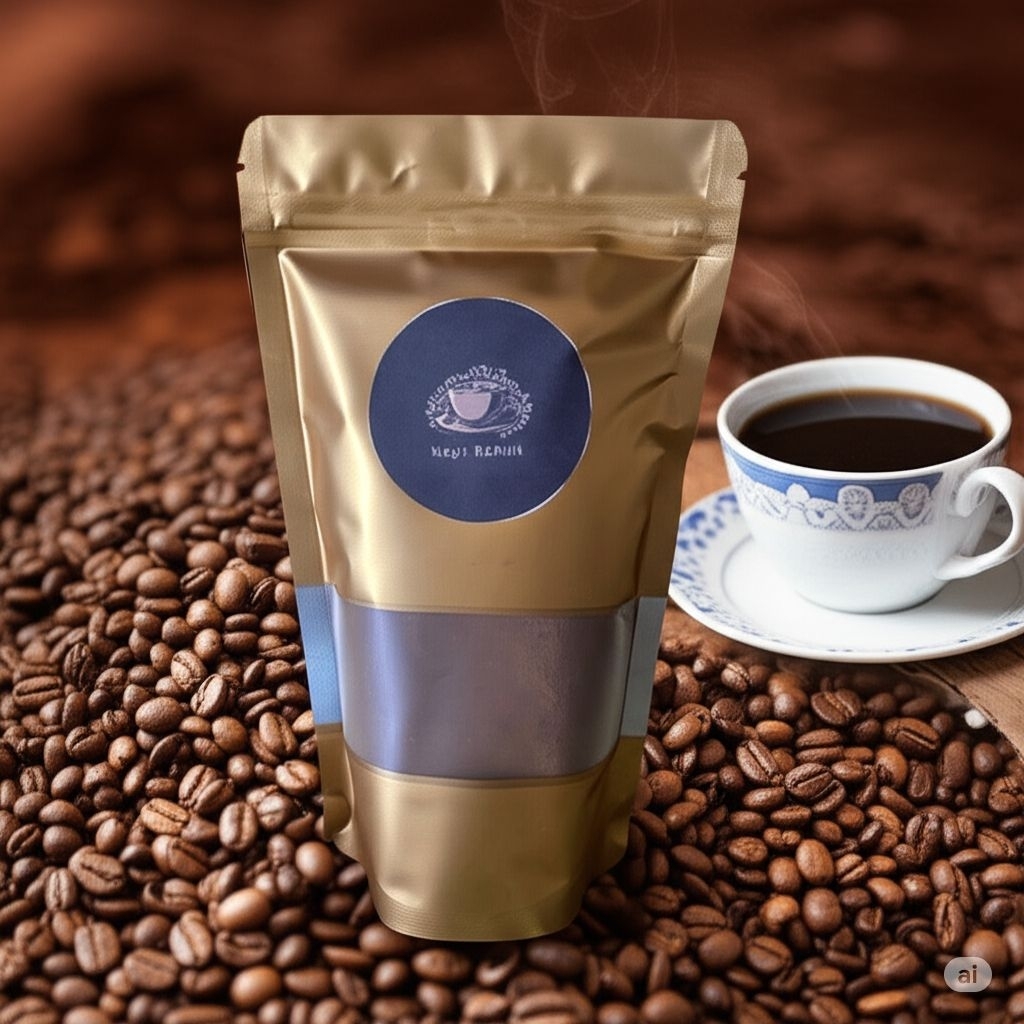 Forcysn Kopi Giling Enak Bubuk Kopi Hitam Enak 1Kg