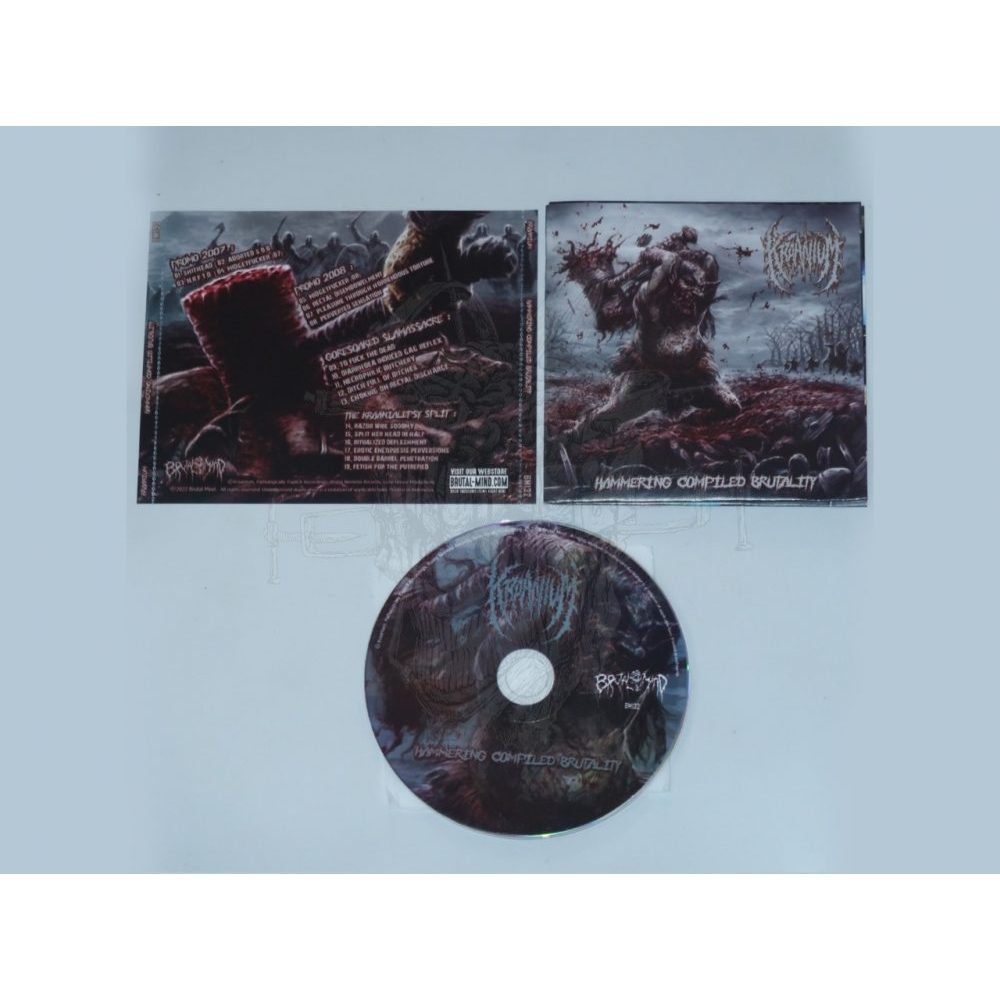 Cd - Kraanium - Hammering Compiled Brutality