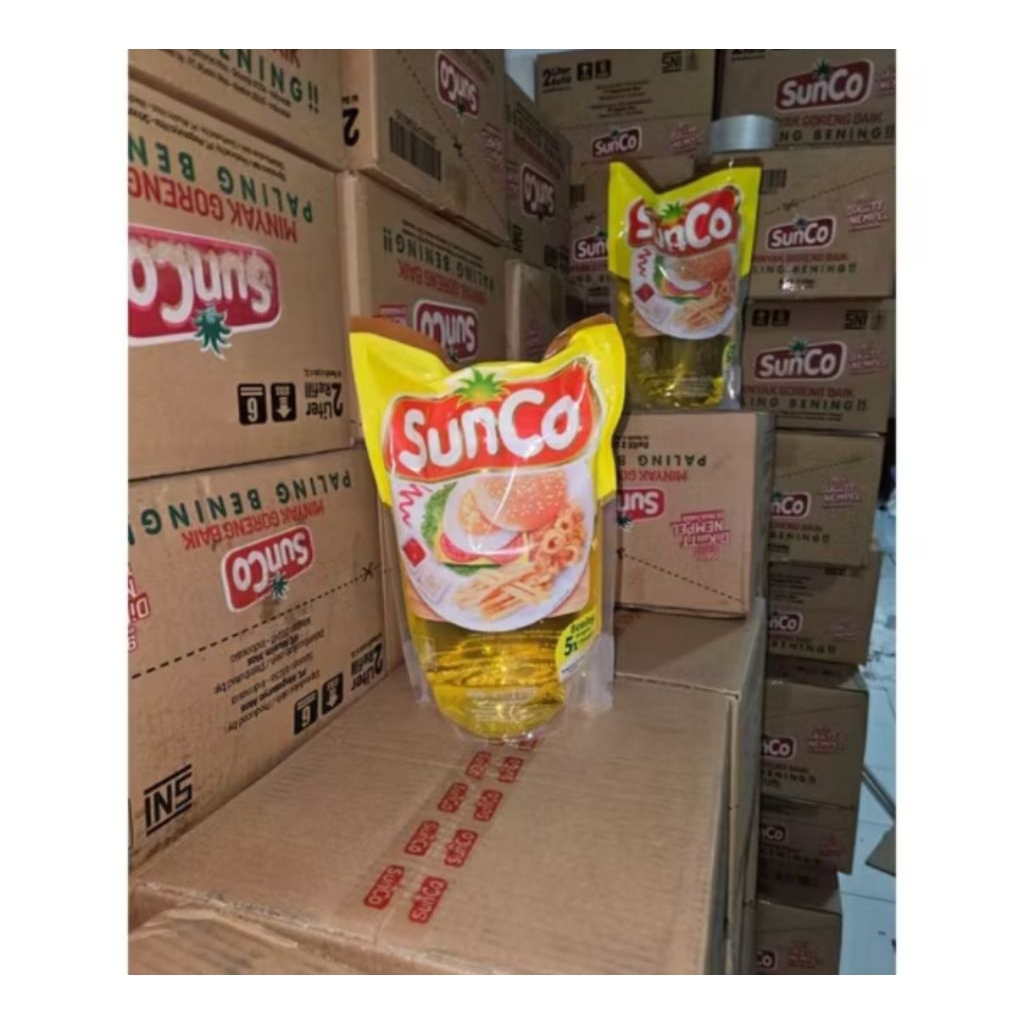 

Sunco 2 liter Minyak goreng Refil
