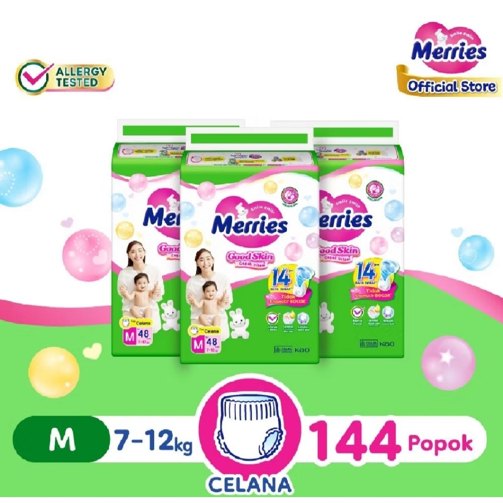 3 x Merries M 48 / Merries M 48 triple pack