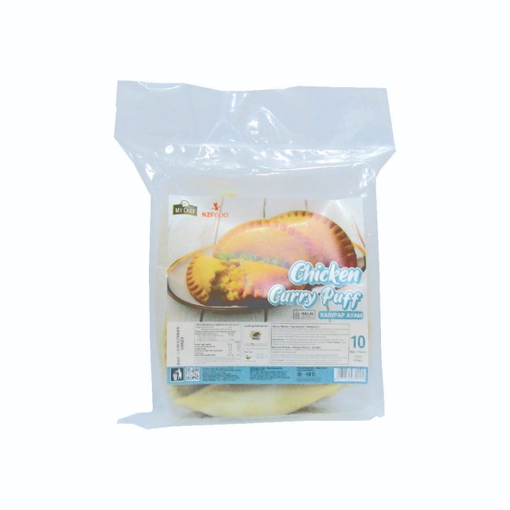 

MY CHEF NZFOOD 350 gram CHICKEN CURRY PUFF