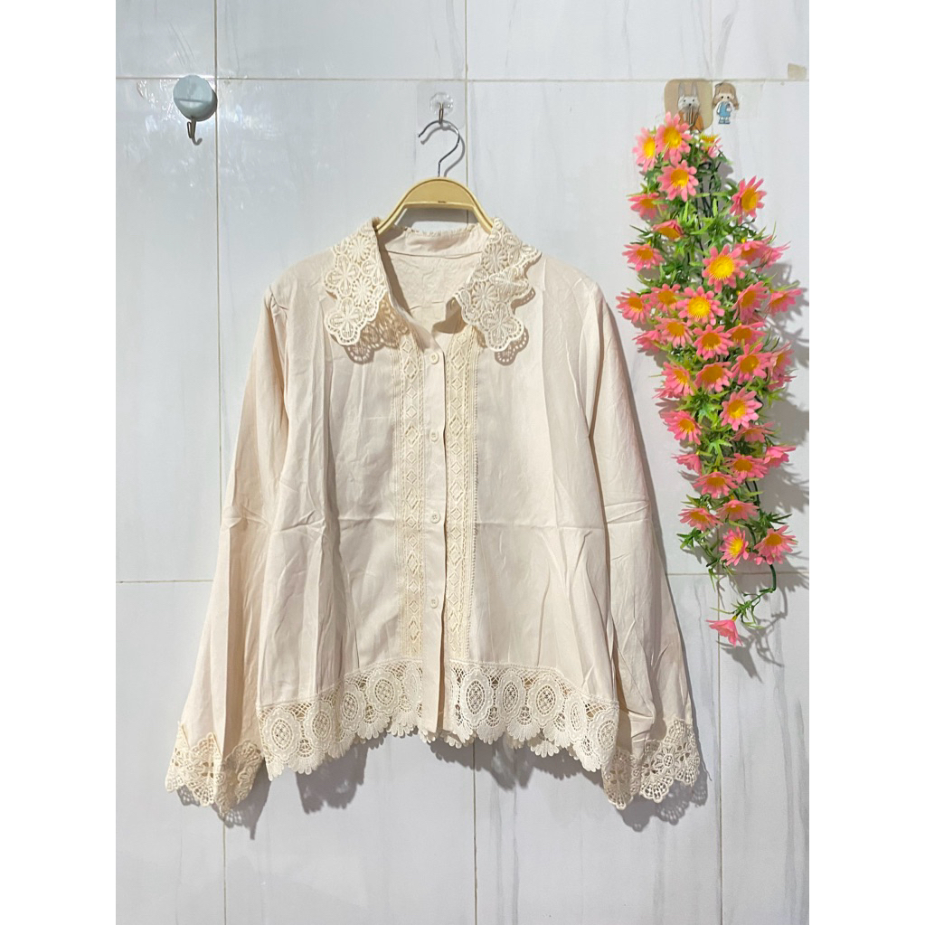 kemeja wanita kodorai kemeja kodorai import premium