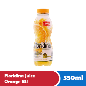 

FLORIDINA JUICE PULP ORANGE BOTOL 350mL | FLORIDINA JUICE PULP COCO BIT BOTOL 350mL