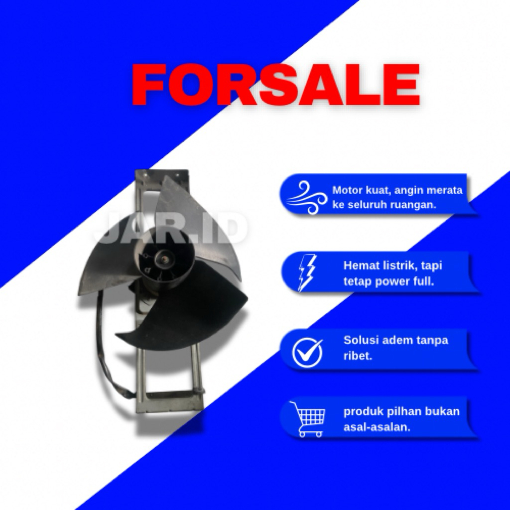 Kipas AC Bekas 1–2 PK Outdoor – Super Kencang, Siap Pakai