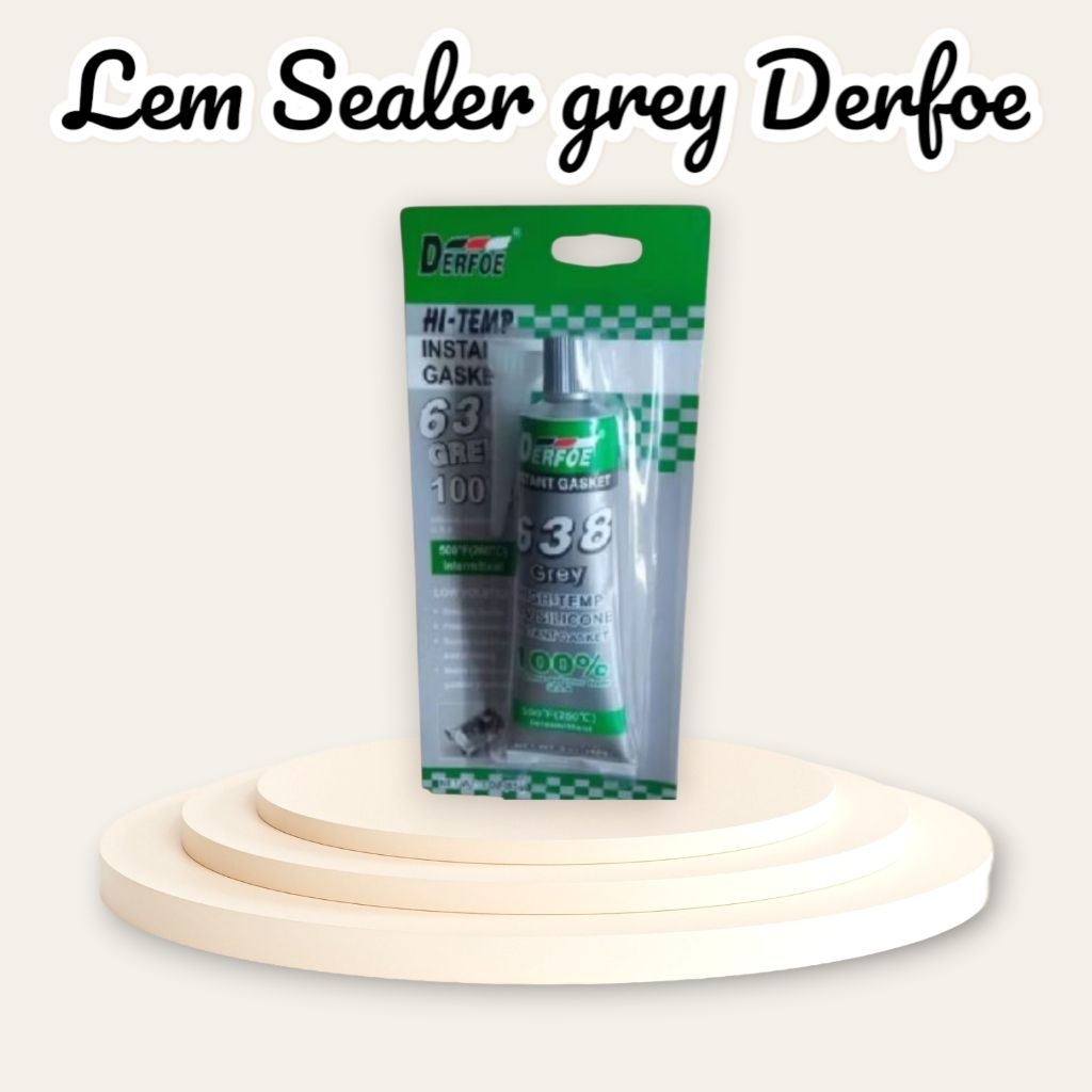 lem mesin mobil-motor Lem Derfoe sealer "original" -/lem gasket/paking 85 gram