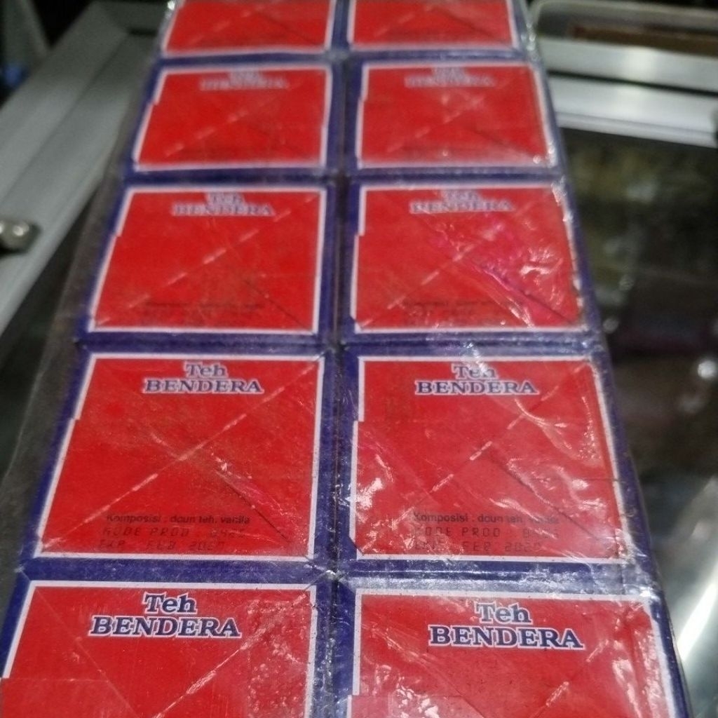 

TEH BENDERA BUBUk 50g/pack isi 10