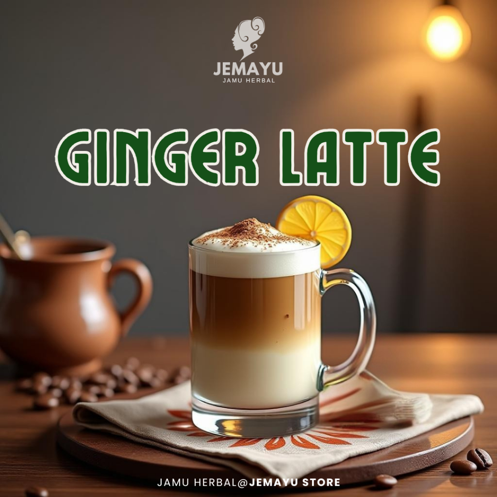

Ginger Latte Jemayu Minuman Herbal Jahe Merah Krimer