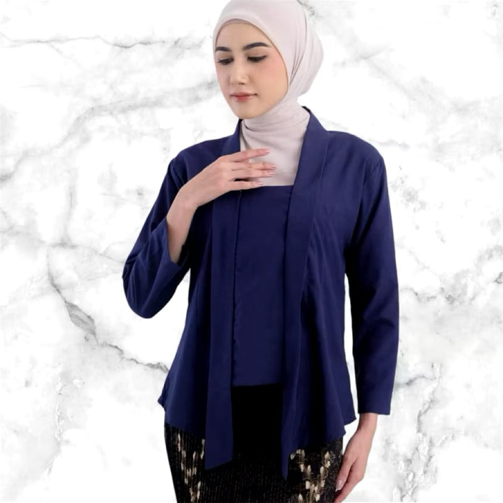 Kebaya Kutu Baru Katun Polos